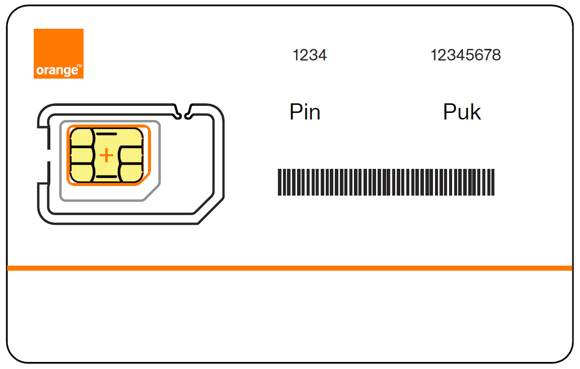 Orange Comment retrouver vos codes PIN et PUK ?
